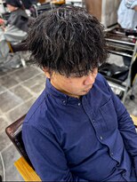 アムレヘアー(amule hair)&nbsp;【amule hair】束間/濡れ感ツイストスパイラルパーマ
