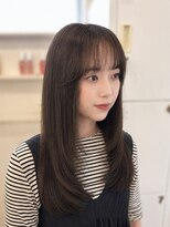 セブンルックス モカ 宇都宮鶴田店(7LOOKS mocha)&nbsp;ロングレイヤー/レイヤー/顔周り/前髪