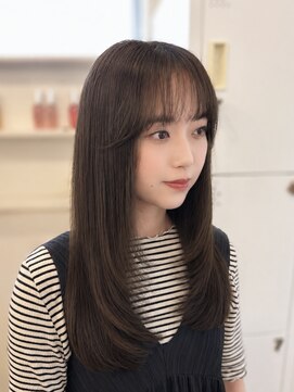 セブンルックス モカ 宇都宮鶴田店(7LOOKS mocha) ロングレイヤー/レイヤー/顔周り/前髪