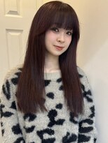 チーカ(chica)&nbsp;Lavenderpink×ぱつっとlong