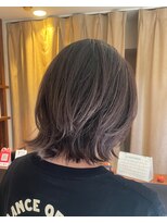 バグスドゥア(Bagus dua)&nbsp;ブリーチを使った中明度カラー9.16デザインカラー