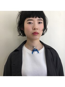 リル(Lilu) Lilu2018/012 春ボブ×黒髪×モード　クロカワケンタ