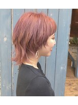 マギーヘア(magiy hair)&nbsp;magiyhair ☆ ピンクマッシュウルフ/西部