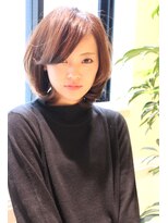 レウナ 外苑前(Reuna)&nbsp;３０代４０代大人可愛いワンカールミディアム　ひし形フォルム