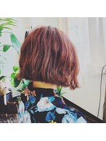 ラジ(lagi) ゆるふわボブ、切りっぱなし