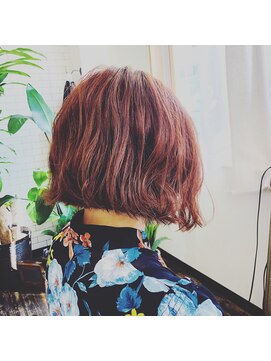 ラジ(lagi) ゆるふわボブ、切りっぱなし