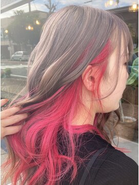 トッカ(tocca) ファンシーインナーカラー（ピンク）