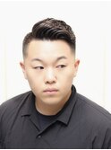 【ヨシザワ人形町】七三フェードバーバースタイル