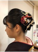 成人式セット着付け
