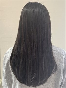 リアン 上尾店(Rien) マロンベージュ/Aラインボブ/かきあげバング[上尾/上尾駅]