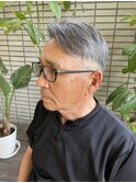 【hair salon W】グレイへア2ブロック