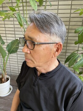 ダブル(W) 【hair salon W】グレイへア2ブロック