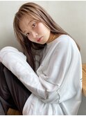 ナチュラルロング_ホワイトグレージュネビージュ_7005
