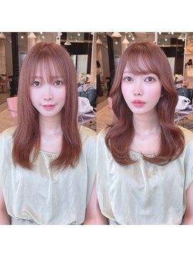 ミラリー トウキョウ(Mirareee Tokyo) 20代30代40代◎韓国ヘアー顔周りレイヤー青髪似合わせカットロブ