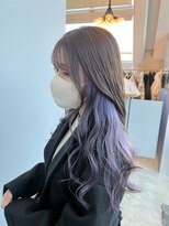 ロンド 表参道店(Lond)&nbsp;【Lond表参道倉崎涼】インナーカラーが可愛い！イヤリングカラー