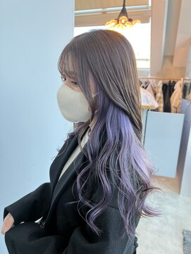 ロンド 表参道店(Lond) 【Lond表参道倉崎涼】インナーカラーが可愛い！イヤリングカラー