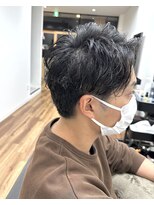 シエン(cien)&nbsp;スパイラルパーマ刈り上げベリーショート