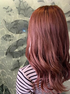 エディット アンド 緑地(Edit&) ピンクベージュ