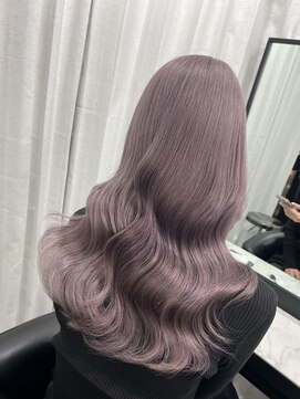 ウィステル ラベンダーピンク☆エクステ/ラベンダー/グレージュ