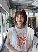 【ADORE横浜】ピンクベージュ×ボブレイヤー