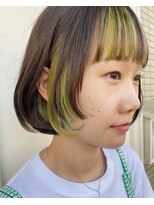グラスペディア(graspedia) ミニボブ+インナーカラーｍ