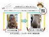 再来限定【根元から中間・毛先までの髪質改善美髪ワンカラー】→9800円～