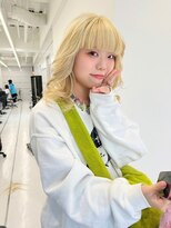 ギグスダブル 栄久屋大通店(gigs double)&nbsp;ブロンドヘアー/巻き髪ロング