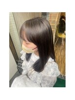 アース 熊本下通店(HAIR & MAKE EARTH)&nbsp;グレージュカラー♪
