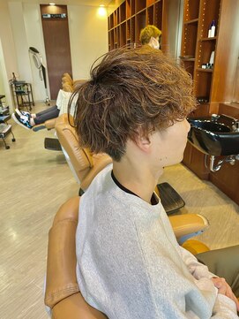 グッドマン バーバーショップ センリ(goodman barbar shop SENRI) 波巻きスパイラル