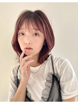 アンヘアー 元町三宮(UNHAIR) 外ハネくびれボブ