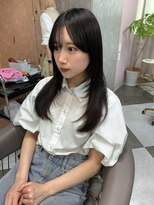 ガルボ ヘアー(garbo hair) プルエクステ 10代 20代 ワンホンレイヤー レイヤーカット