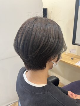 アルター(aL ter) 丸みショート［黒髪/ボブルフ/ネビージュ/小顔/ワンレン］