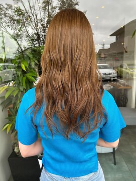 キャンパス(CANPUS) 20代30代/ベージュカラー/ロング/髪質改善カラー/オージュア