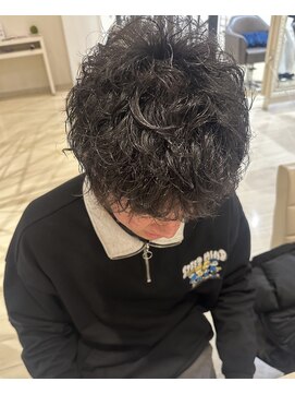 アネックス さかもとウイングポート店(ANNEX) メンズ スパイラルmixパーマ