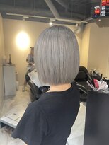 アミル(amiLe)&nbsp;ホワイトグレージュ/ボブヘア/ボブヘアー