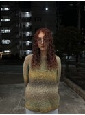 海外風カーリーパーマ