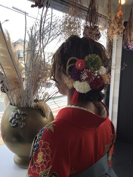 ヘアー ブブース(HAIR BO BOOSE) 袴ヘア