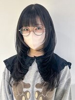 アイティーバイアルバム 八王子店(IT by ALBUM)&nbsp;美髪顔周りレイヤーくびれヘア_ba500401