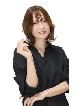 ヘアーリゾートパル(HAIR RESORT PAL) 外ハネパーマ　大人カワイイ