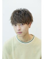 前下がりマッシュ　ツーブロ　刈り上げ