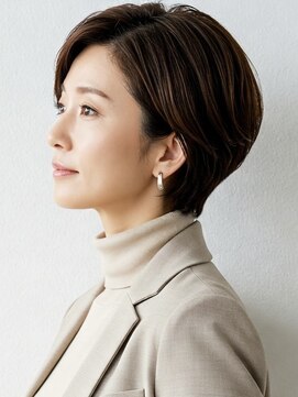 ビュートリアム265(BEAUTRIUM 265) 40代/50代/60代ひし形小顔ショートボブ絶壁解消白髪ぼかし△2