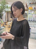 オブヘアージユウガオカ(Of HAIR Jiyugaoka) 夏のミニボブ