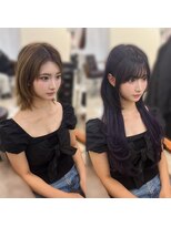 ハイエクステンション 京都駅前店(Hi-Extension) 羽エクステ/ブルーラベンダー▼miho125