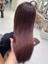 フォルテ 島田店 髪質改善 ピンクブラウン