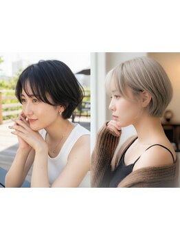 スタイリングが楽になる最旬スタイルをご提案☆可愛さ・カジュアル・クールなど似合わせショートヘア