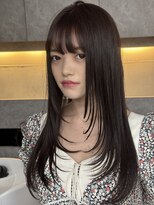 ヌイ 横浜(nui)&nbsp;マロンベージュ_ミディアムレイヤー