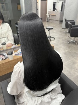 髪質改善ストレート