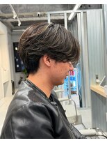 アソビ 元町店&nbsp;ニュアンスパーマ/センターパート