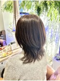 ミディアムレイヤーカット