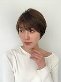 ●杉浦大人ガーリー/白髪前髪/ショートボブ/30代40代50代/銀座30